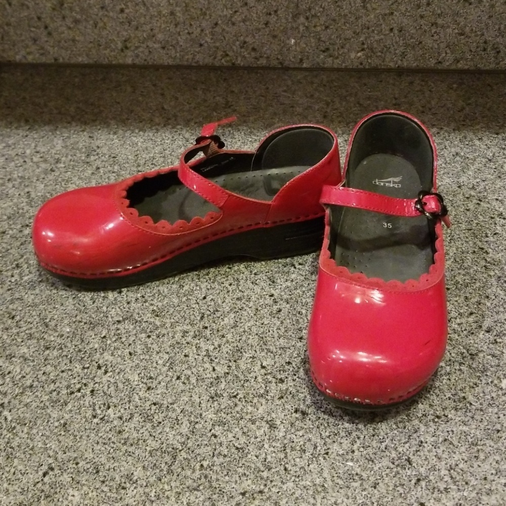 Red Danskos!